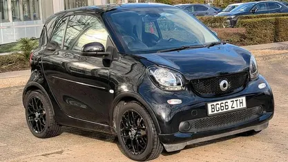 Used Smart ForTwo Coupé Edition Black 71 HP (52 kW) 2016 Black Coupe