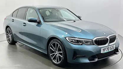 Used BMW 318 Sport Line 150 HP (110 kW) 2020 Blue Sedan