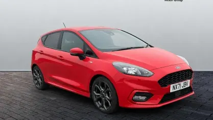 Used Ford Fiesta ST-Line 125 HP (91 kW) 2021 Red Hatchback