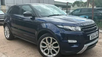 Used Land Rover Range Rover evoque Dynamic 190 HP (139 kW) 2014 Blue SUV
