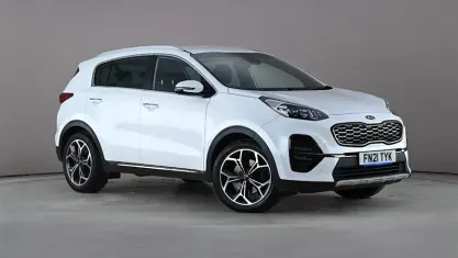 Used Kia Sportage GT-Line 136 HP (100 kW) 2021 White SUV