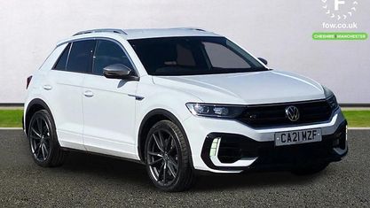 Używany VW T-Roc R 300 KM (220 kW) 2021 Biały SUV