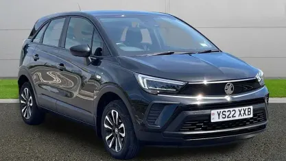 Used Vauxhall Crossland Design Edition 110 HP (80 kW) 2022 Black SUV