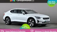 White Used 2023 Polestar 2 Standard Range Single Motor Sedan | £16,897 (Fair price)