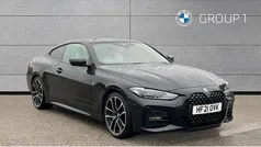 Black sapphire metallic paint Used 2021 BMW 430 M Sport Coupe | £28,977 (Fair price)