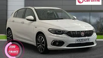 Used Fiat Tipo Lounge 120 HP (88 kW) 2020 White Hatchback