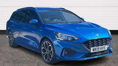 Blue Used 2019 Ford Focus ST-Line Estate | £13,450 (Fair price)