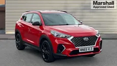 Red Used 2019 Hyundai Tucson N Line SUV | £17,062 (Fair price)