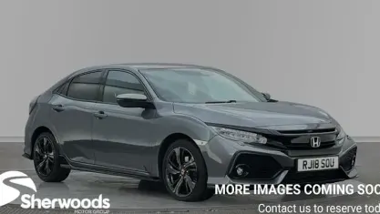 Used Honda Civic Sport Plus 182 HP (133 kW) 2018 Grey Hatchback
