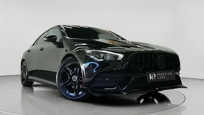 Used Mercedes CLA180 AMG Line Premium 136 HP (100 kW) 2022 Black Sedan