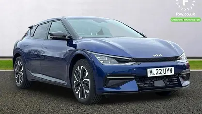 Used Kia EV6 GT-Line 239 kW (325 HP) 2022 Blue SUV