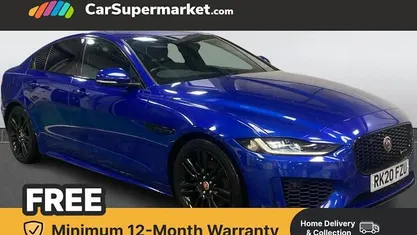 Used Jaguar XE R-Dynamic 249 HP (183 kW) 2020 Blue Sedan