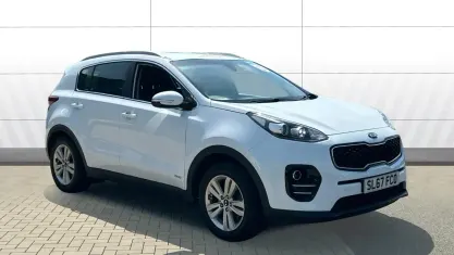 Used Kia Sportage 136 HP (100 kW) 2017 White SUV
