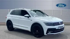 White Used 2018 VW Tiguan R-line SUV | £17,000 (Good price)