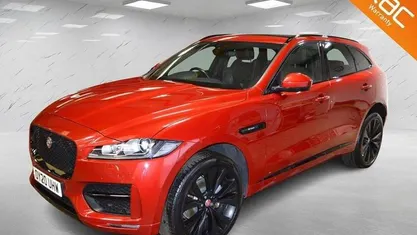 Used Jaguar F-Pace R-Sport 241 HP (177 kW) 2020 Red SUV
