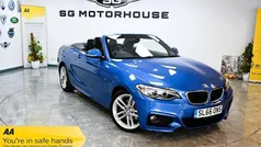 Blue Used 2016 BMW 220 M Sport Cabriolet | £12,295 (Fair price)