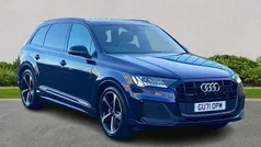 Blue Used 2021 Audi Q7 Black Edition SUV | £42,842 (Fair price)