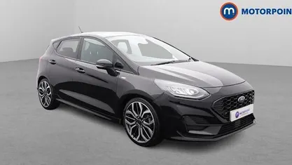 Used Ford Fiesta ST-Line X 125 HP (91 kW) 2021 Black Hatchback
