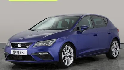 Used Seat Leon FR 184 HP (135 kW) 2018 Blue Hatchback