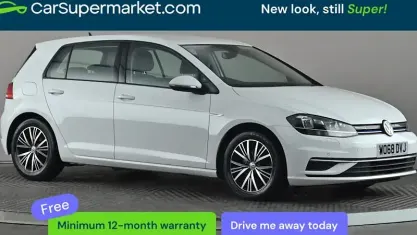 Usado VW Golf VII SE 131 CV (96 kW) 2018 Blanco Utilitario