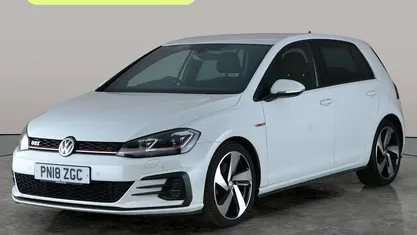 Used VW Golf VII GTI 230 HP (169 kW) 2018 White Hatchback