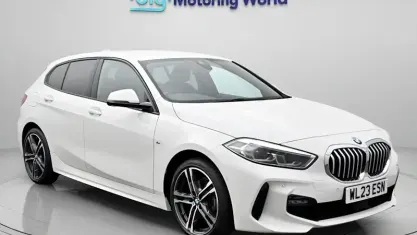 Used BMW 118 M Sport 136 HP (100 kW) 2023 White Hatchback