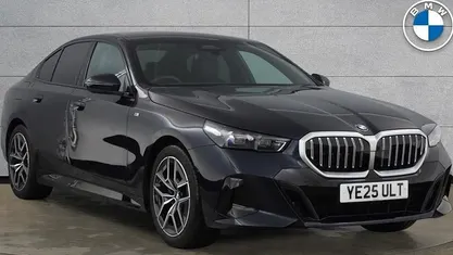 Black Used 2025 BMW 520 M Sport Sedan | £41,990 (Fair price)