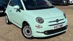 Green Used 2017 Fiat 500 Lounge Hatchback | £6,061 (Fair price)