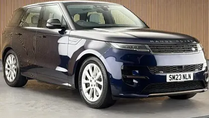 Used Land Rover Range Rover Sport SE Dynamic 441 HP (324 kW) 2023 Portofino blue SUV