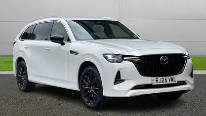 White Used 2025 Mazda CX-80 Homura-Line SUV | £37,999 (Fair price)