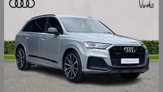 Silver Used 2023 Audi Q7 Black Edition SUV | £48,900 (Fair price)