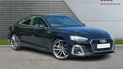 Used Audi A5 S-Line 204 HP (150 kW) 2023 Black Coupe