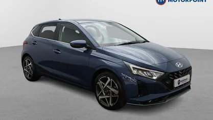 Usado Hyundai i20 Premium 101 HP (74 kW) 2025 Azul Citadino