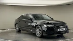 Myth black metallic Used 2021 Audi A6 Black Edition Sedan | £26,900 (Fair price)