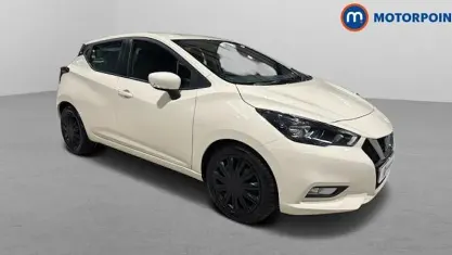 Used Nissan Micra Acenta 92 HP (67 kW) 2022 White Hatchback