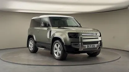 Pangea green Used 2021 Land Rover Defender SE SUV | £48,050 (Super price)