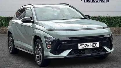 New Hyundai Kona N Line 129 HP (94 kW) 2025 Green SUV