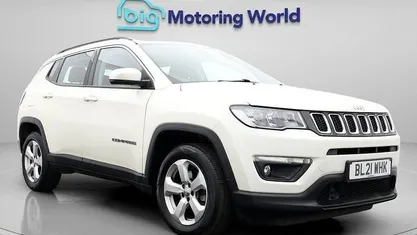 White Used 2021 Jeep Compass Longitude SUV | £13,000 (Good price)