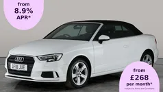 White Used 2018 Audi A3 Cabriolet Sport Cabriolet | £14,997 (Fair price)
