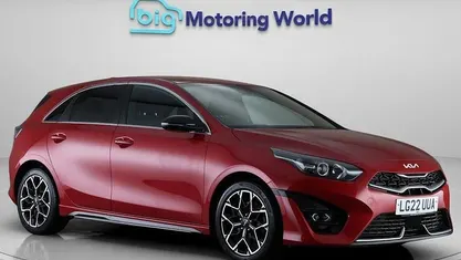 Used Kia Ceed GT-Line 160 HP (117 kW) 2022 Red Hatchback