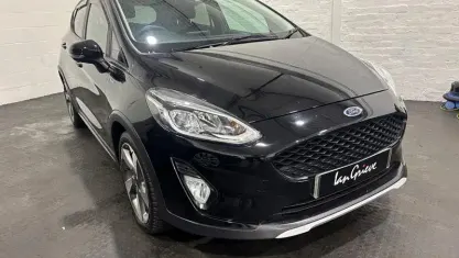 Used Ford Fiesta Active 125 HP (91 kW) 2019 Black Hatchback
