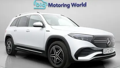 Used Mercedes EQB350 AMG line 214 kW (292 HP) 2022 Silver SUV