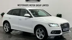 White Used 2014 Audi Q5 S-line plus SUV | £9,700 (Fair price)