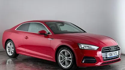 Used Audi A5 Sport 190 HP (139 kW) 2017 Red Coupe