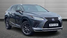 Sonic grey Used 2022 Lexus RX450h Sport Line SUV | £38,395 (Fair price)