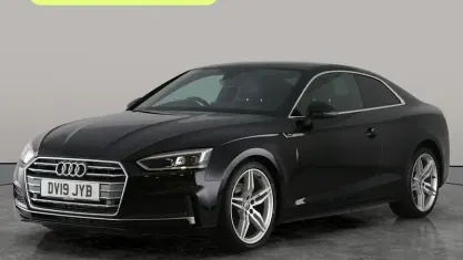 Used Audi A5 S-Line 190 HP (139 kW) 2019 Black Coupe