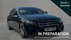 Black Used 2017 Mercedes E220 AMG Line Premium Estate | £19,010 (Fair price)