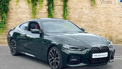 Used BMW 420 M Sport 190 HP (139 kW) 2022 Green Coupe