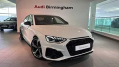 Glacier white metallic Used 2024 Audi A4 Black Edition Sedan | £27,000 (Fair price)
