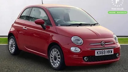 Used Fiat 500 Lounge 69 HP (50 kW) 2019 Red Hatchback